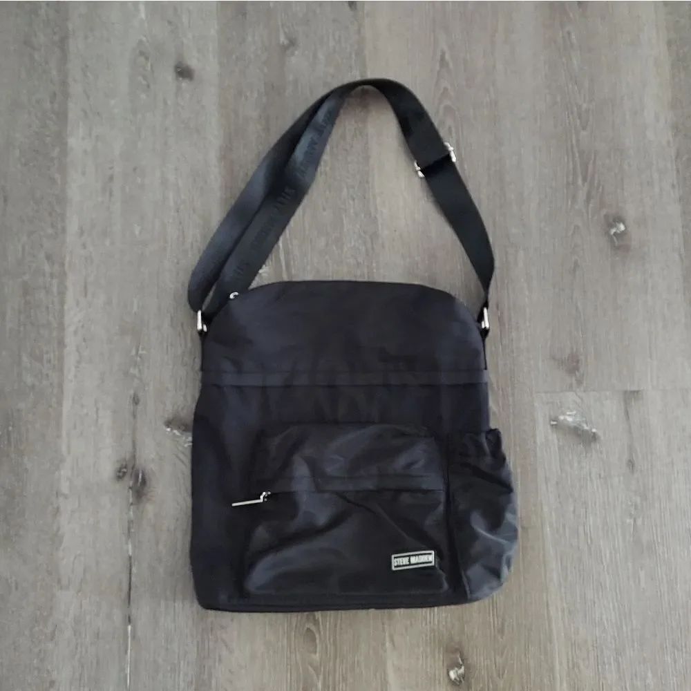 Steve Madden Black Shoulder Crossbody Bag